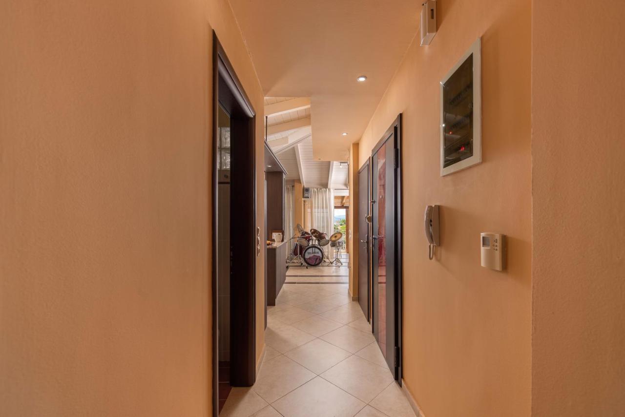 Panoramic View!Penthouse 120Qm Of Sea & Mountain Villa Loutra Edipsou  Luaran gambar