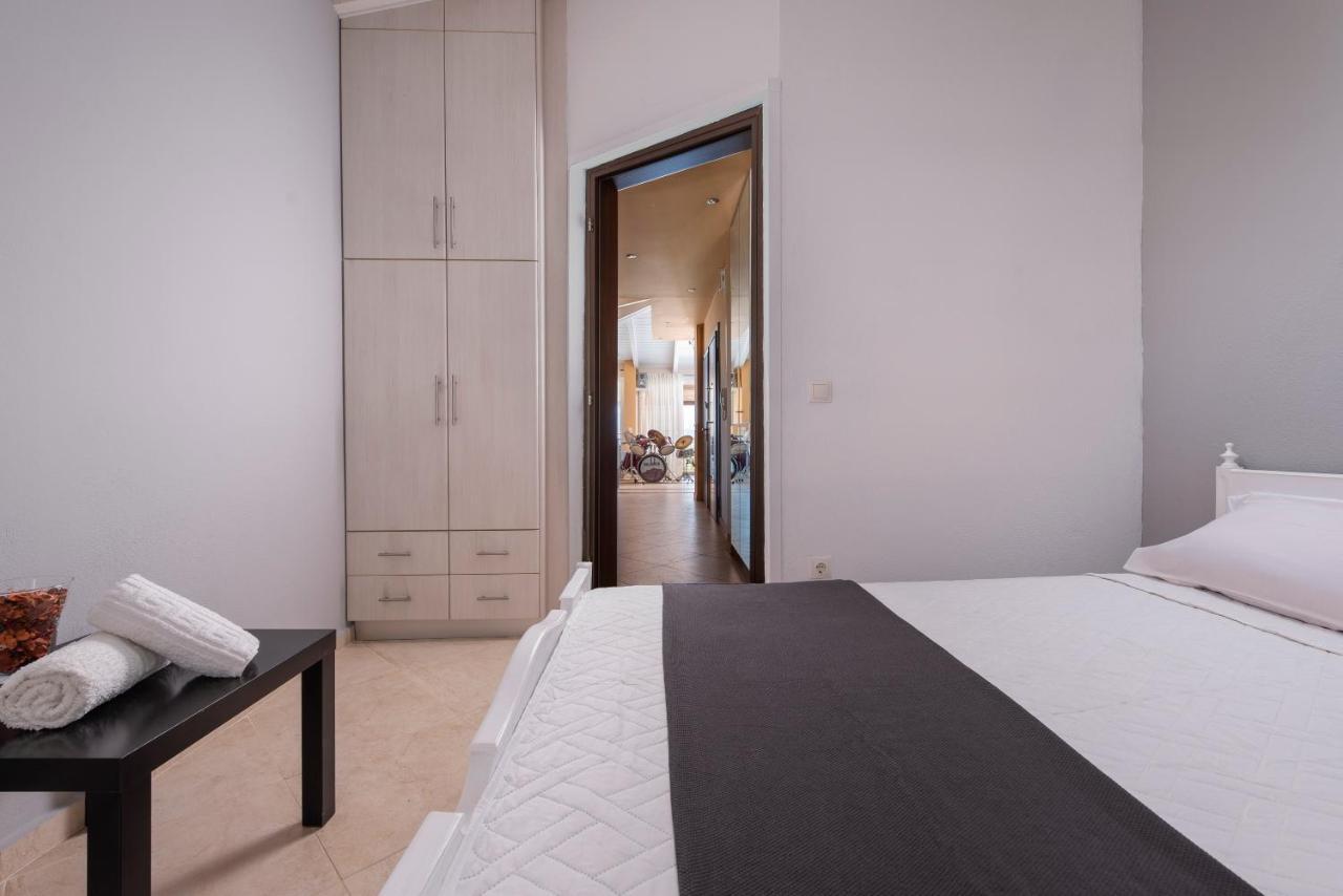 Panoramic View!Penthouse 120Qm Of Sea & Mountain Villa Loutra Edipsou  Luaran gambar